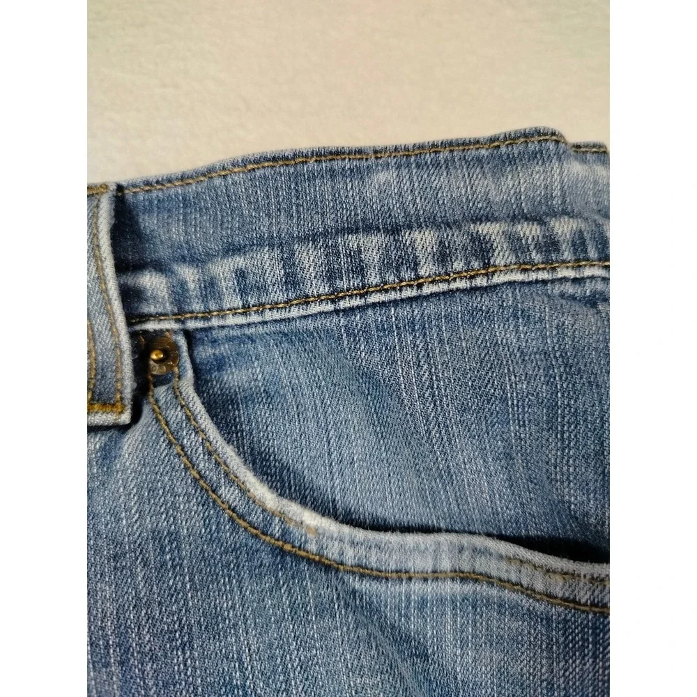 Levis 511 Slim Fit Jeans‎ Mens 32x29 Blue Denim Skater Grunge Distressed Tapered